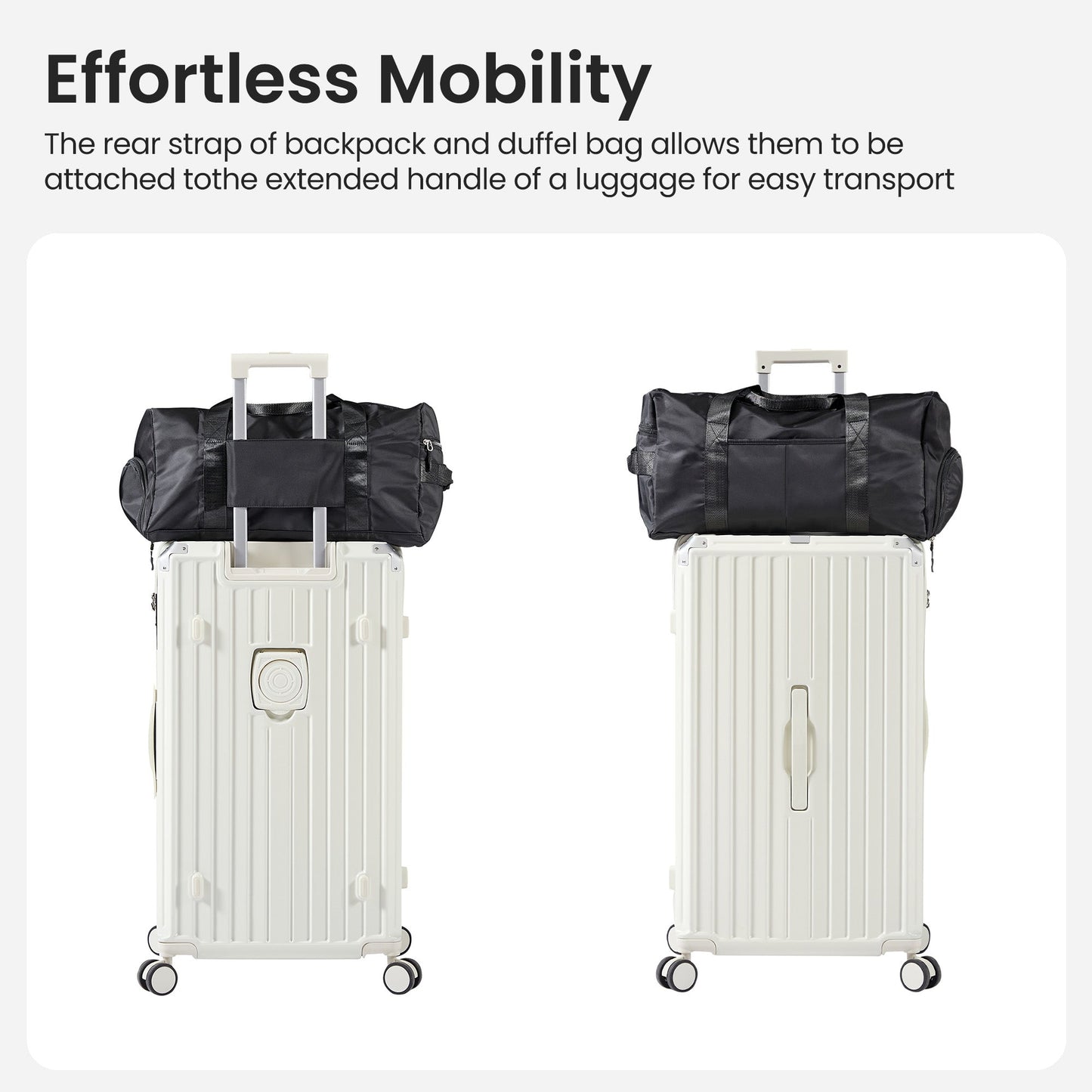 4Pcs 20/24/29"/Travel Bag Durable Lightweight Luggage