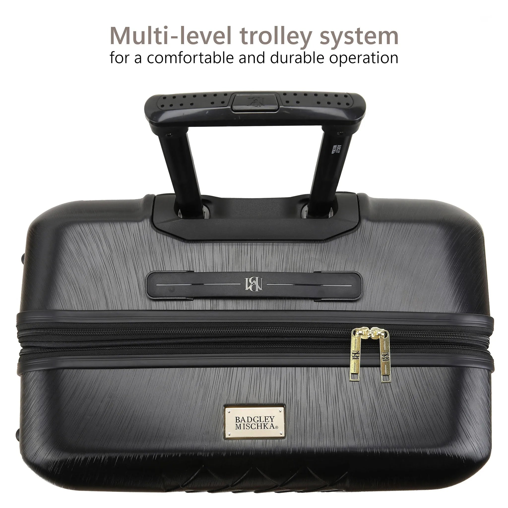 Diamond 3Pcs Expandable Chic Luggage Set
