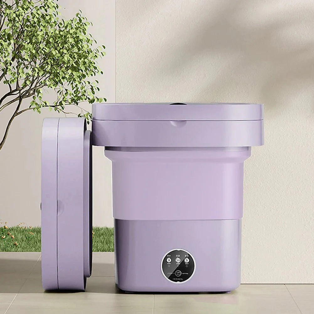 10 L Portable Folding Washing Machine w/Timer
