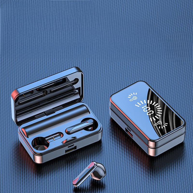 S20 TWS Wireless Bluetooth Headset with Noise Cancelling LED Earbuds