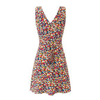 Summer Slim Fitting V Neck Dress