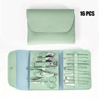 16Pcs Manicure Set with Portable Travel Case