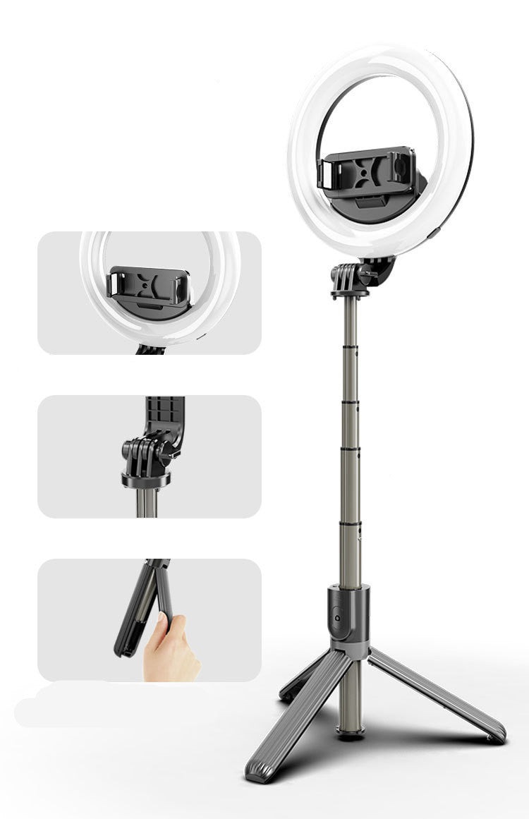 Selfie Stick w/Live Light and Tripod