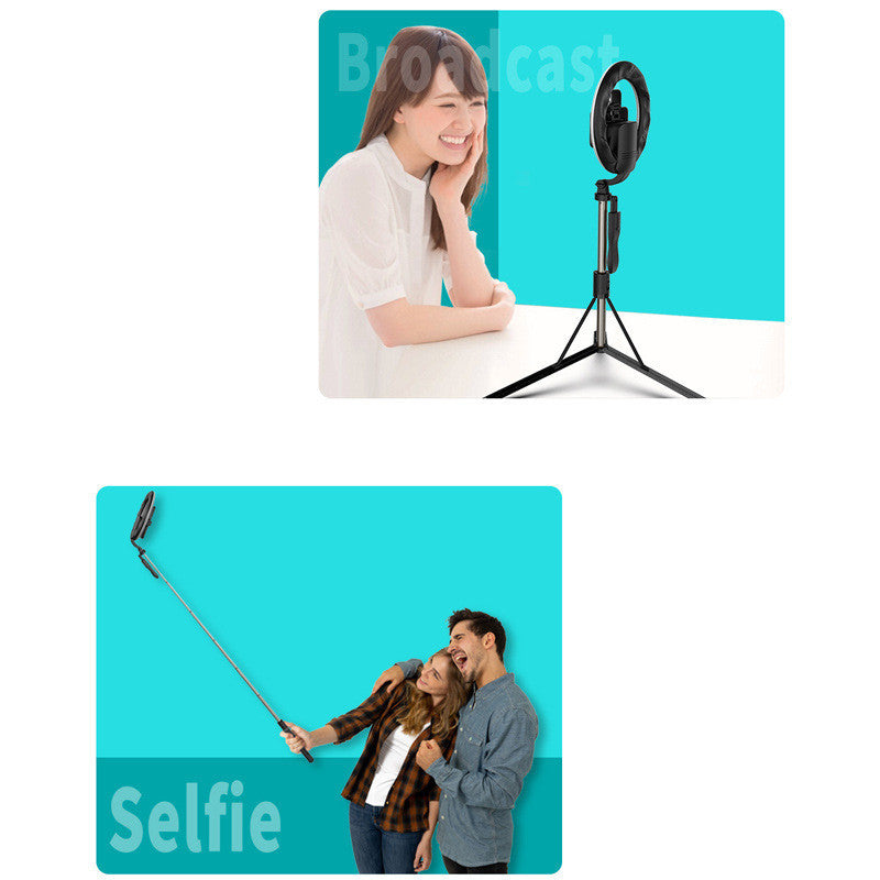 Selfie Stick w/Live Light and Tripod