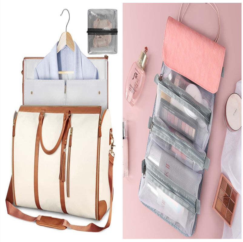 Women's Large Capacity Waterproof Travel Duffle Bag