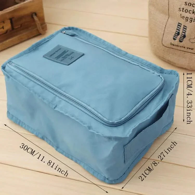 2-Pack: Portable Waterproof Travel Shoe Bag