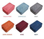 2-Pack: Portable Waterproof Travel Shoe Bag