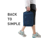 2-Pack: Portable Waterproof Travel Shoe Bag