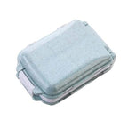 2-Pcs Portable Plastic Pill Box