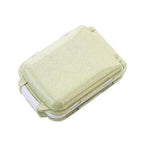 2-Pcs Portable Plastic Pill Box