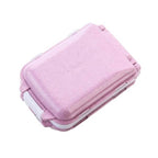 2-Pcs Portable Plastic Pill Box