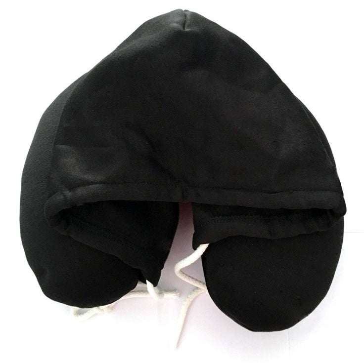 Travel Hooded U-Shaped Pillow