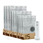 15pcs Cordless Travel Vacuum Storage Bags