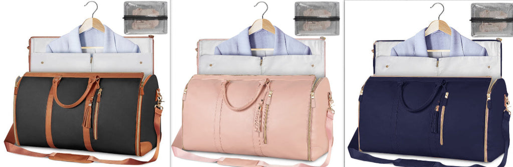 Women's Large Capacity Waterproof Travel Duffle Bag