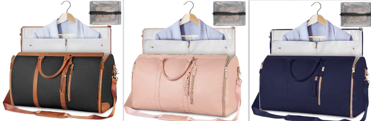 Women's Large Capacity Waterproof Travel Duffle Bag