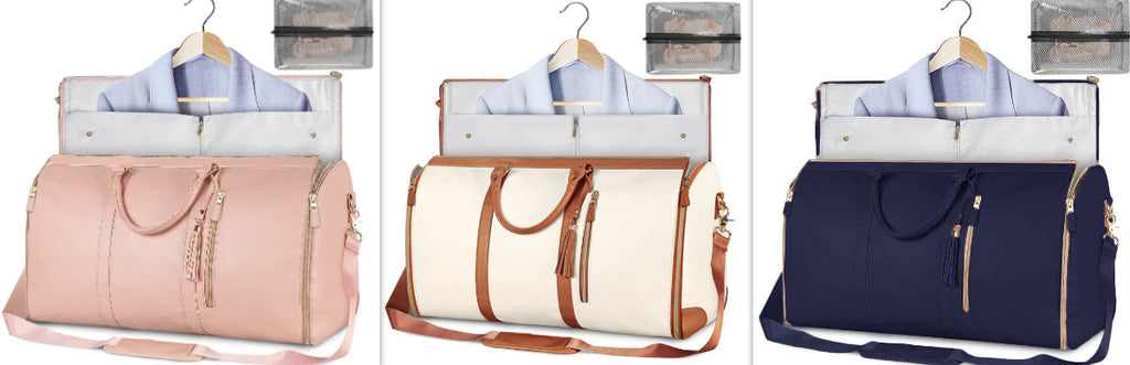 Women's Large Capacity Waterproof Travel Duffle Bag
