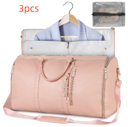 Women's Large Capacity Waterproof Travel Duffle Bag