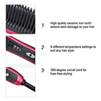 3 IN 1 Multifunctional Hair Straightener Comb