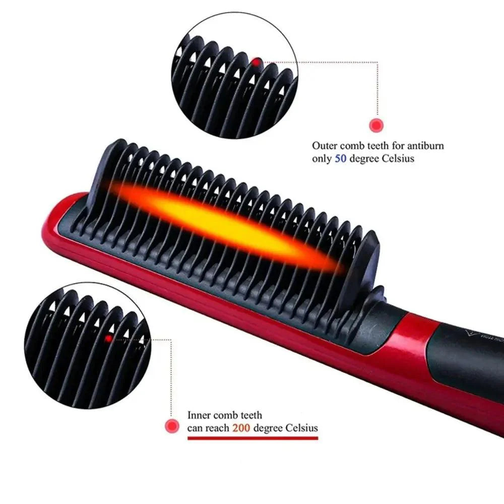 3 IN 1 Multifunctional Hair Straightener Comb