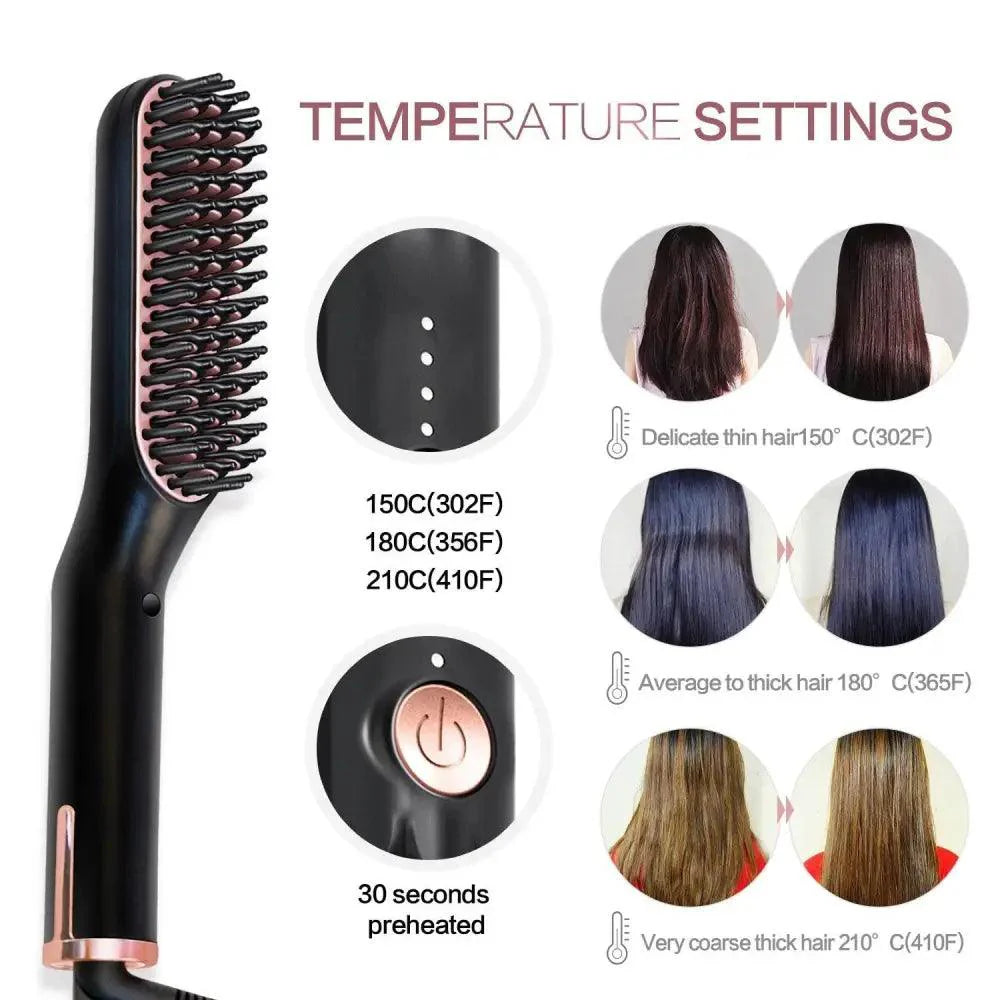 3 IN 1 Multifunctional Hair Straightener Comb