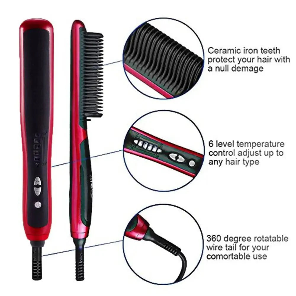 3 IN 1 Multifunctional Hair Straightener Comb