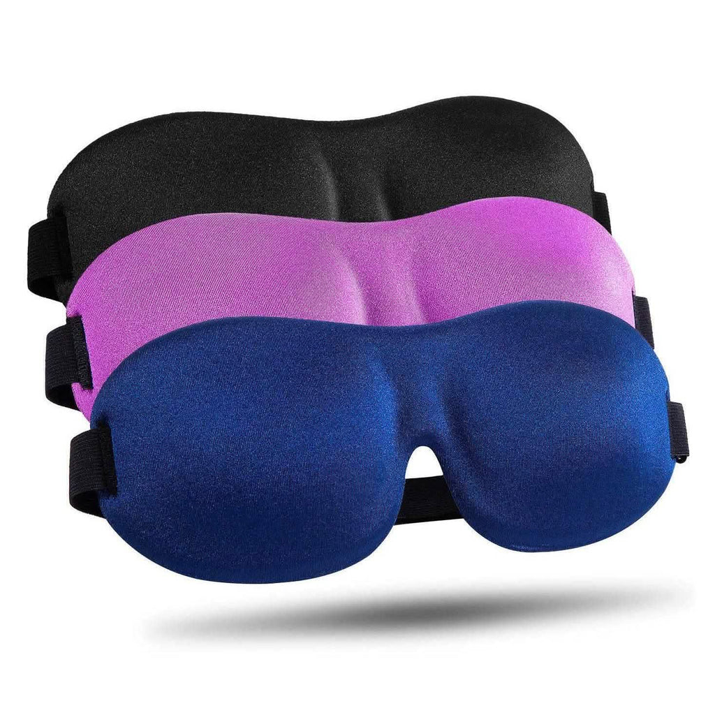 3-Pack Blackout Eye Mask