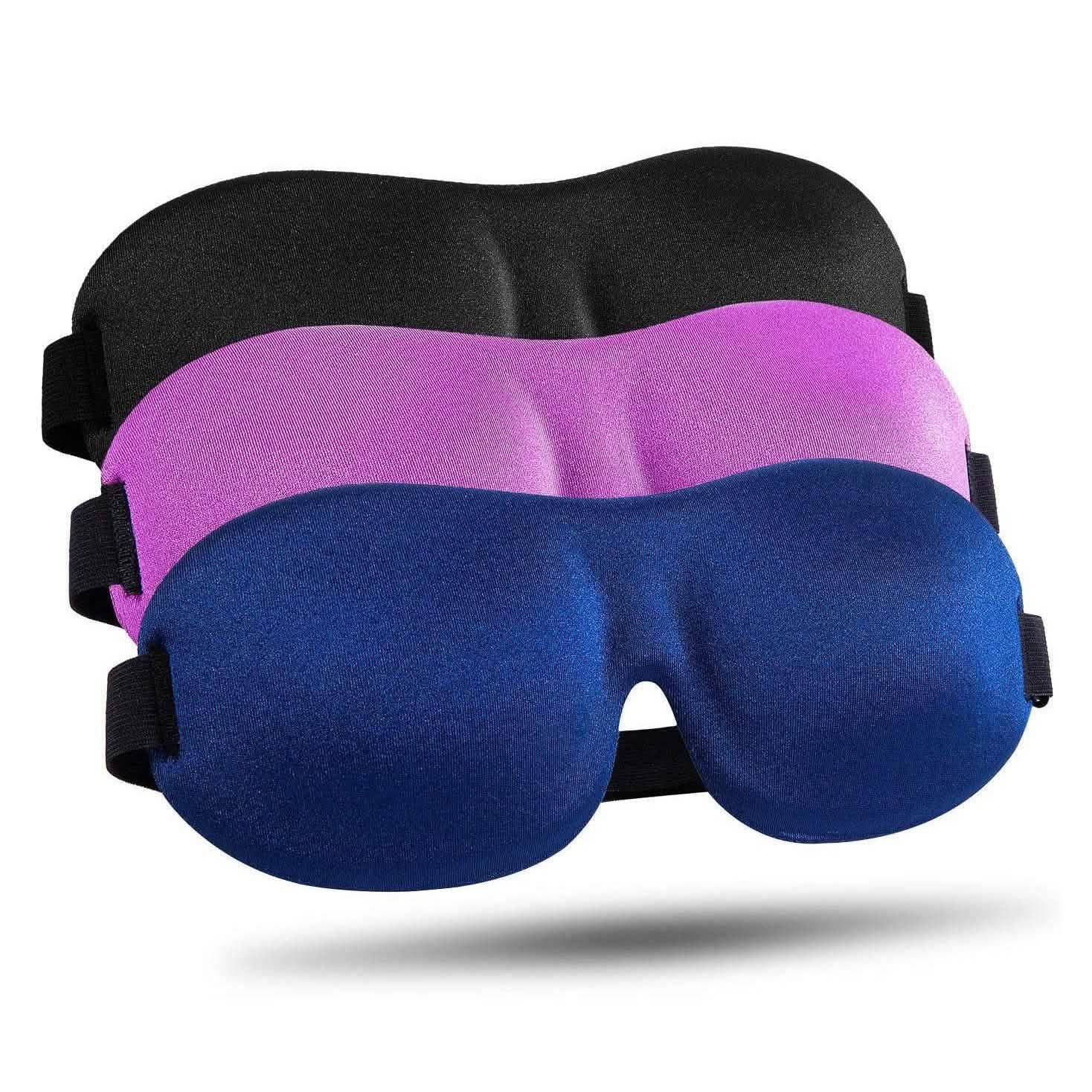 3-Pack Blackout Eye Mask