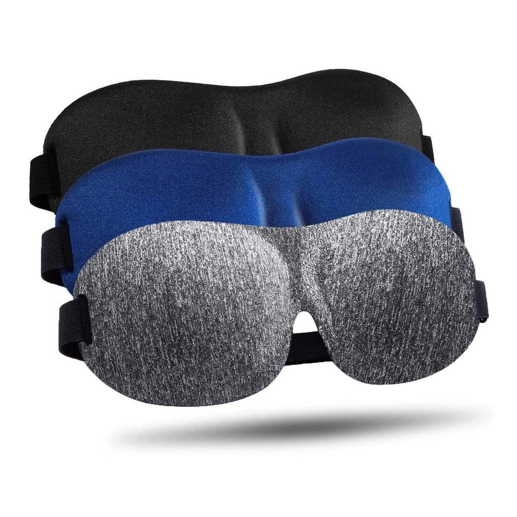 3-Pack Blackout Eye Mask