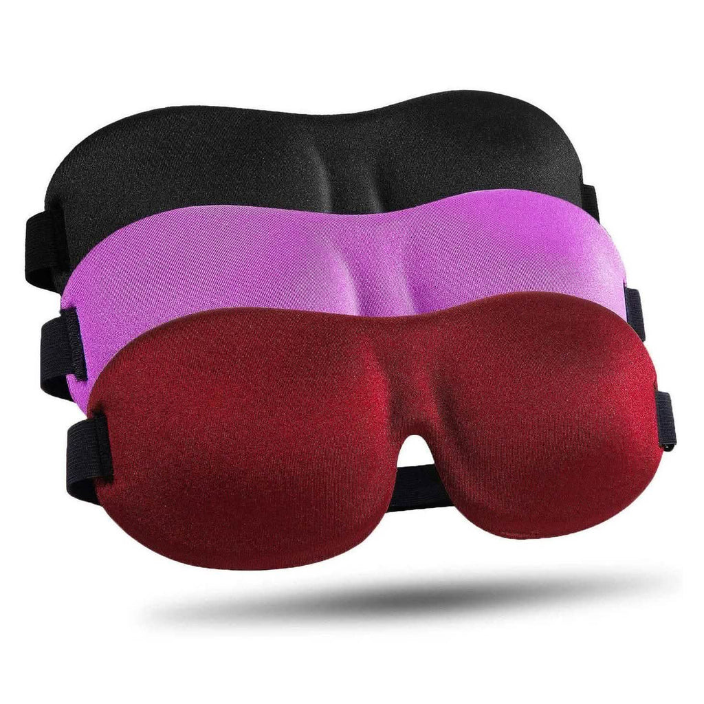 3-Pack Blackout Eye Mask