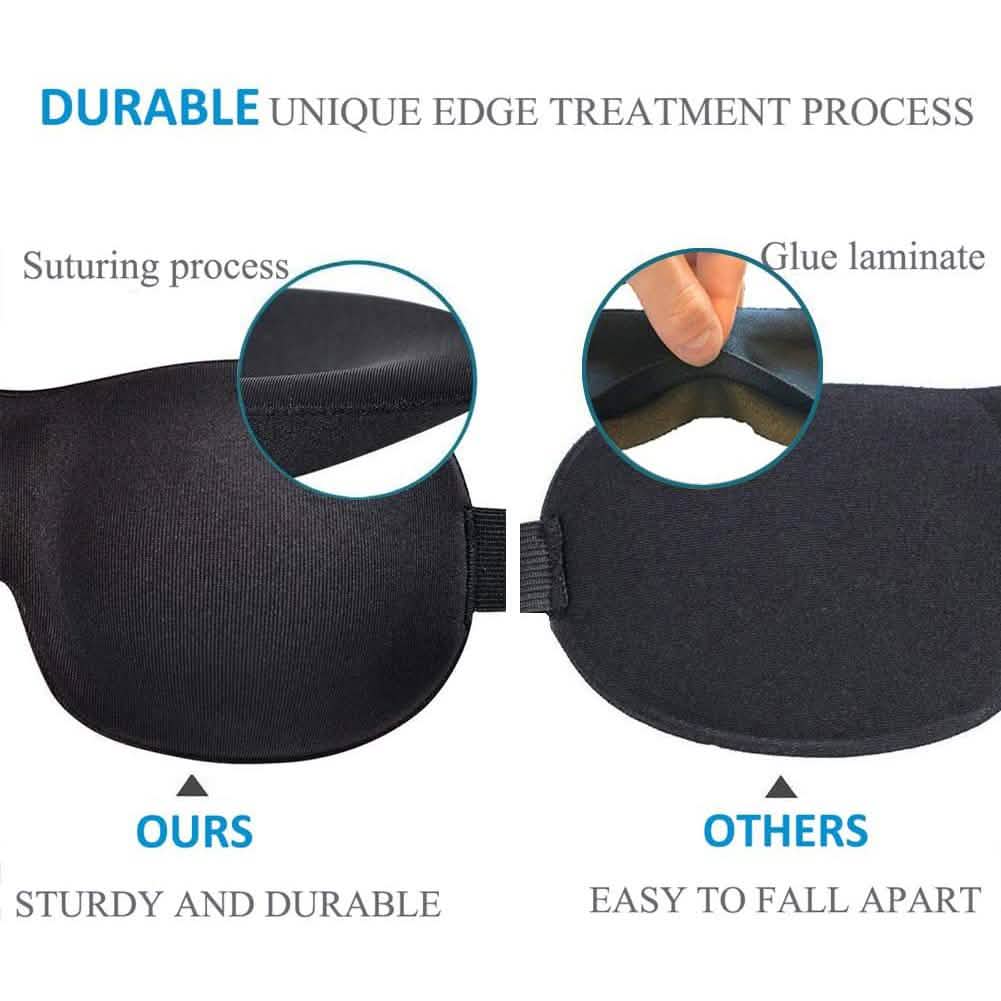 3-Pack Blackout Eye Mask