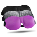 3-Pack Blackout Eye Mask