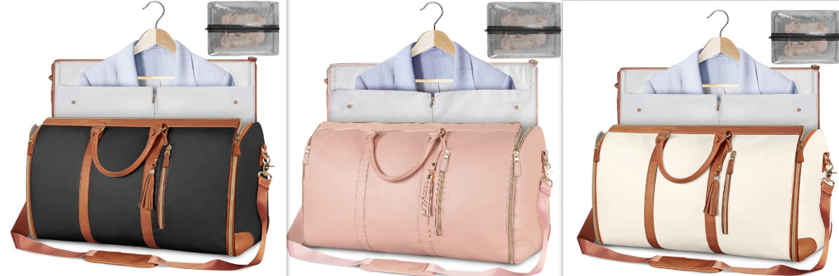 Women's Large Capacity Waterproof Travel Duffle Bag