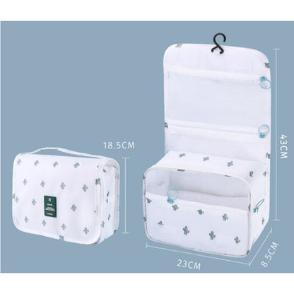 Wet and Dry Separation Hanging Toiletry Bag