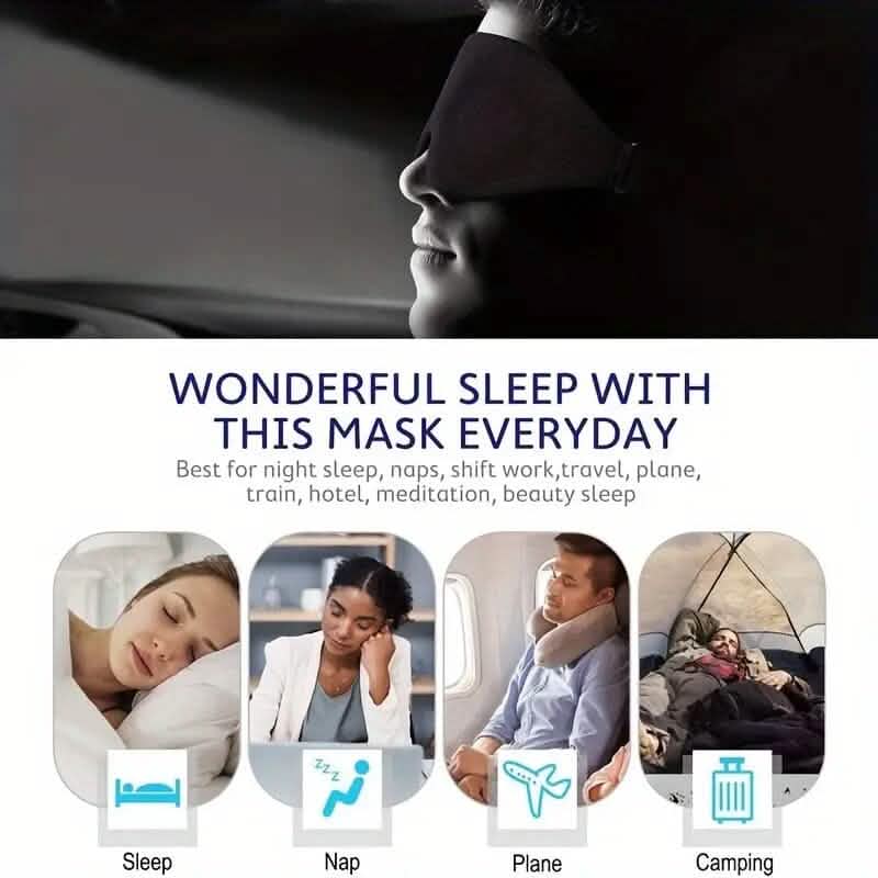 3D Contoured Cup Sleeping Mask