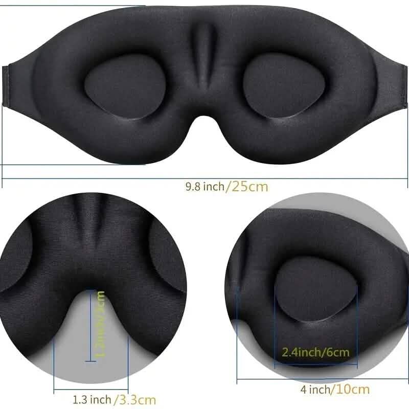3D Contoured Cup Sleeping Mask