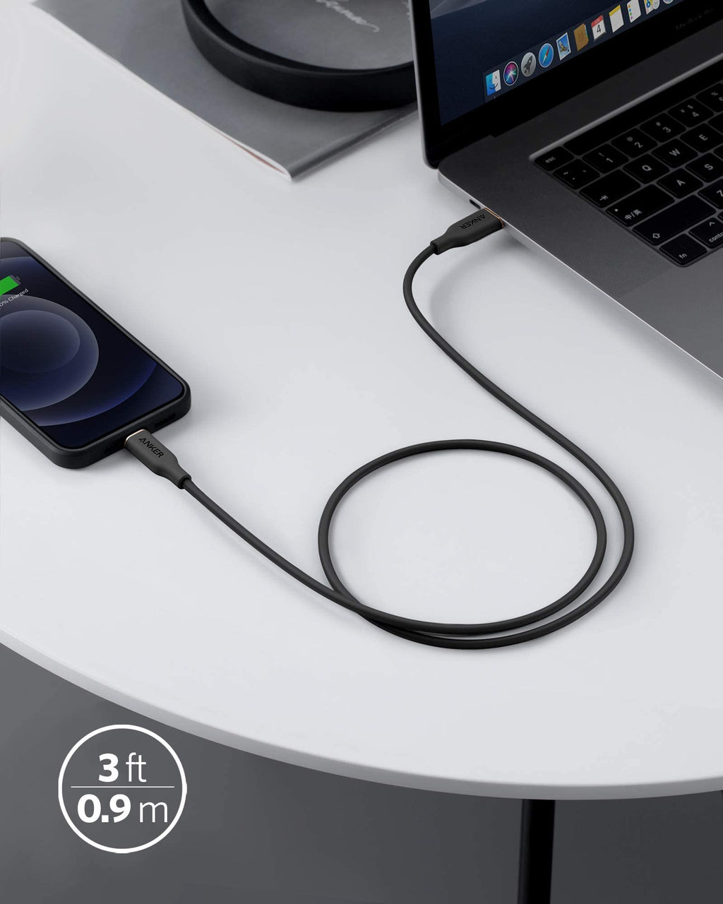 Anker USB-C to Lightning Cable (Flow, Silicone)