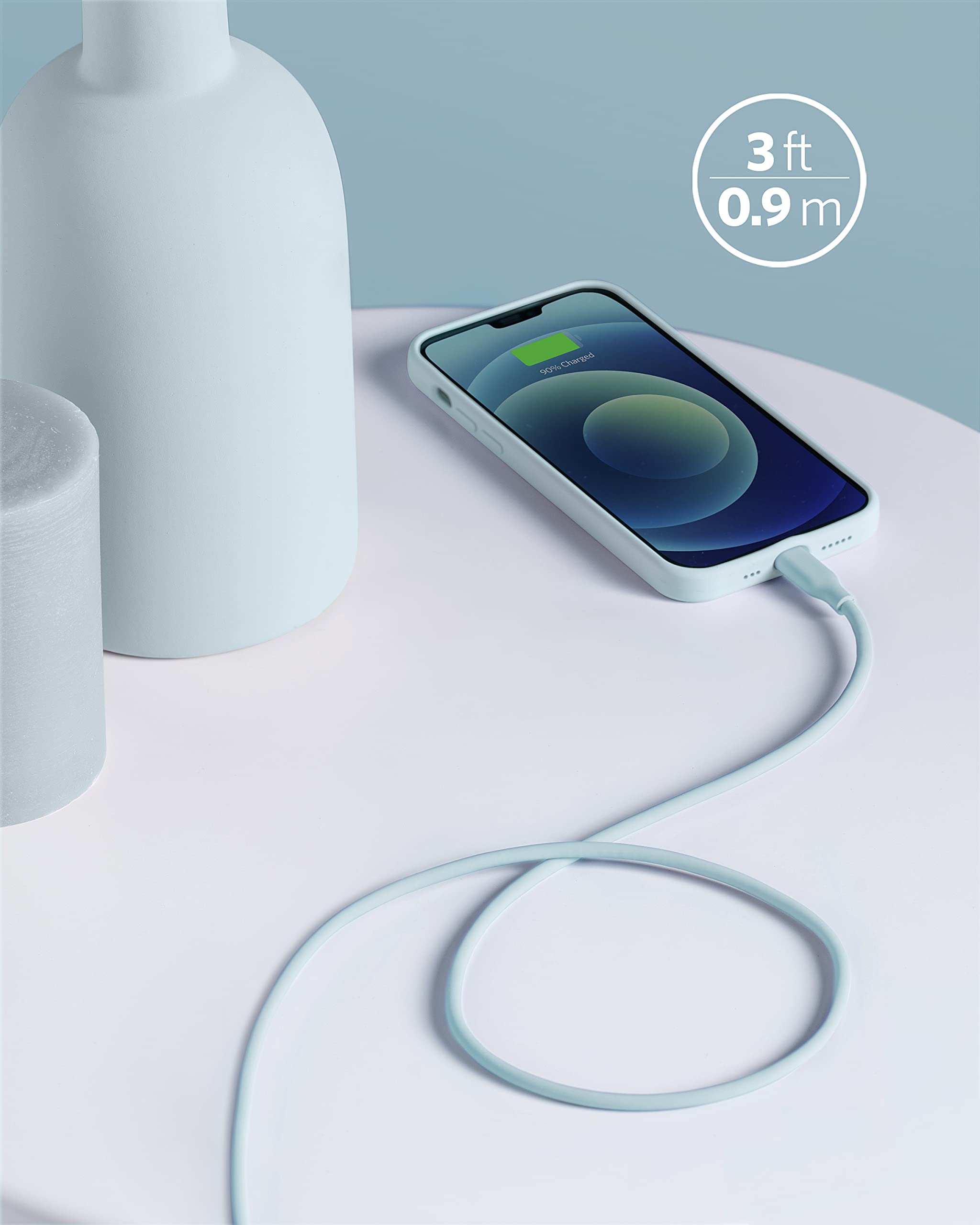 Anker USB-C to Lightning Cable (Flow, Silicone)