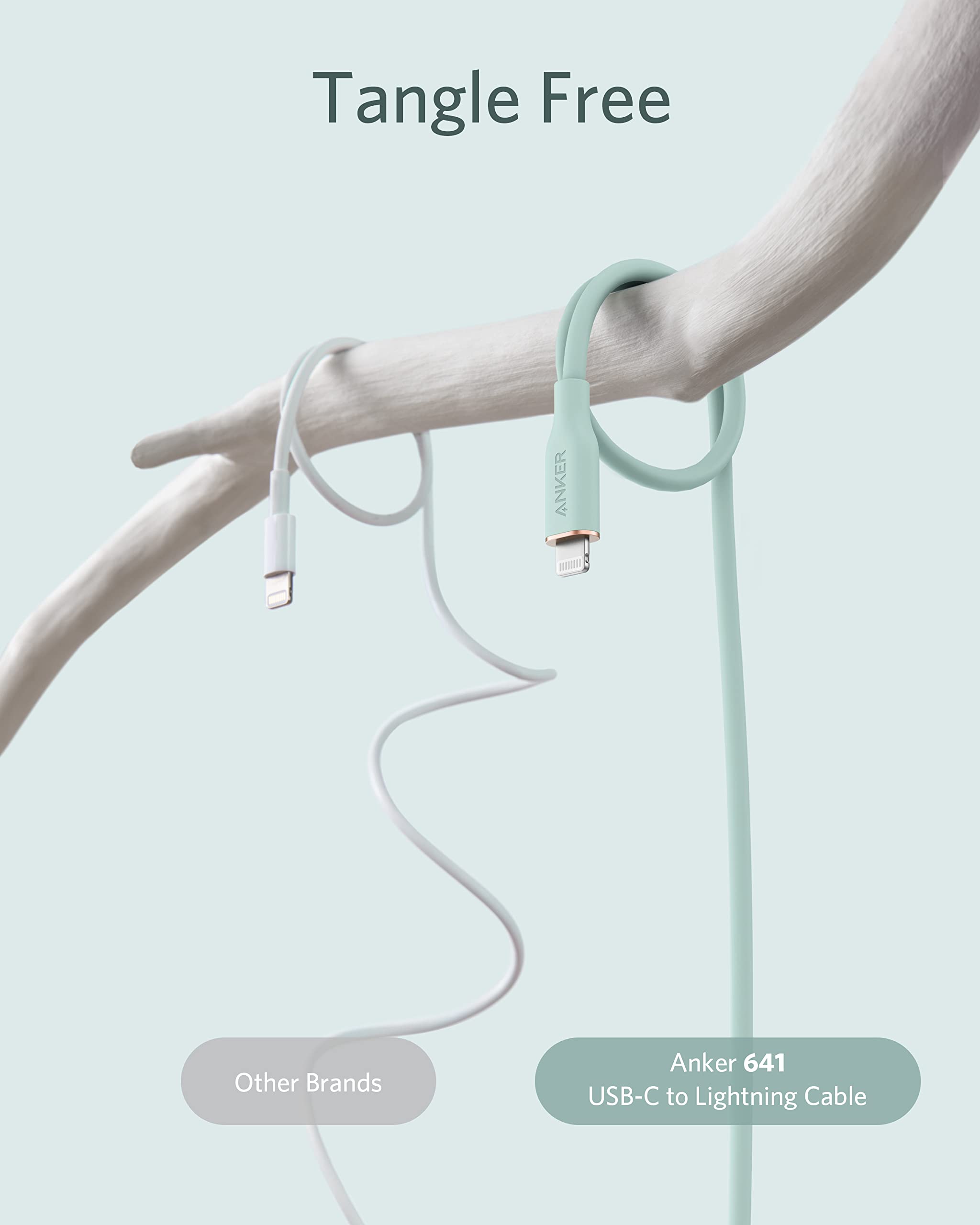 Anker USB-C to Lightning Cable (Flow, Silicone)