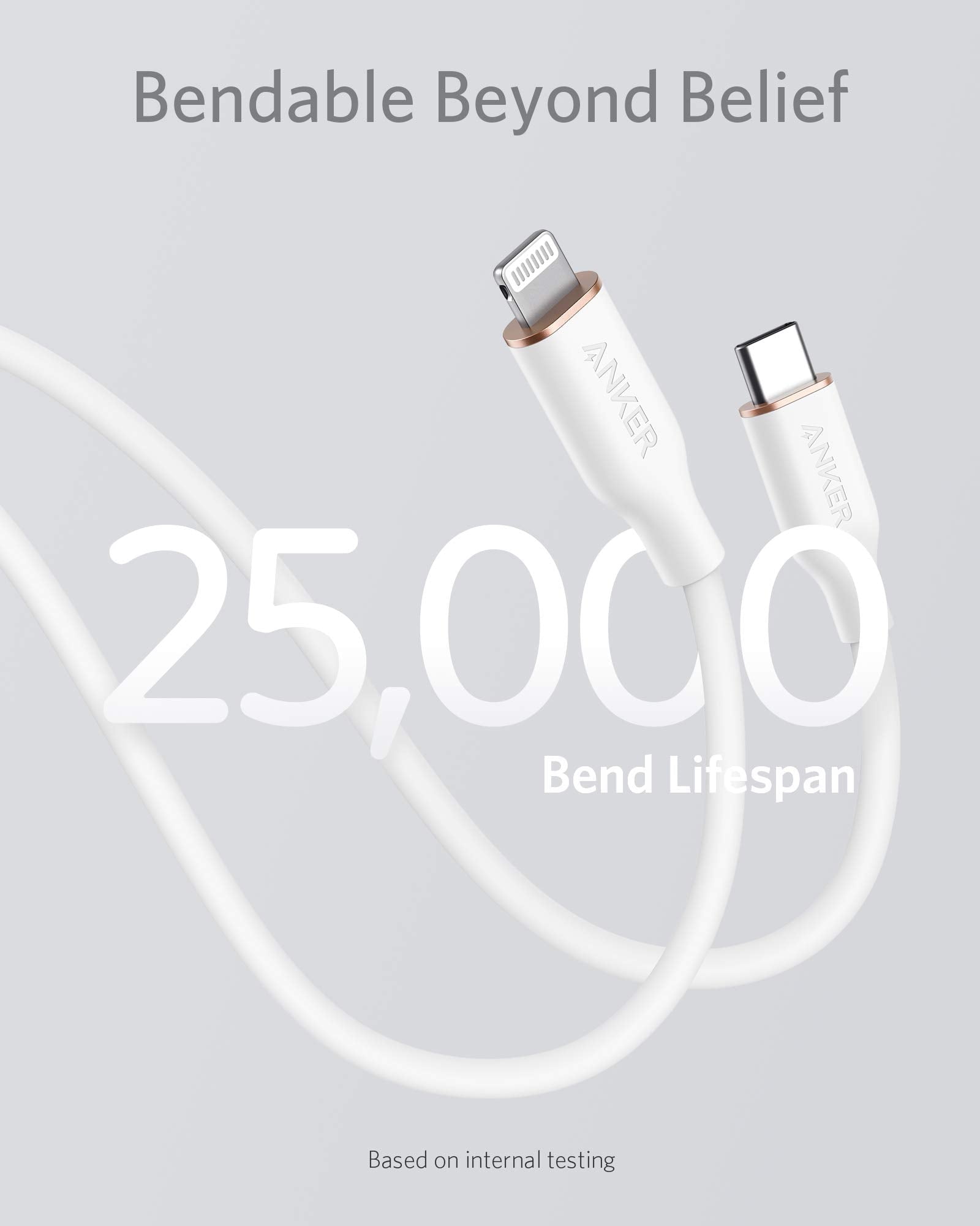 Anker USB-C to Lightning Cable (Flow, Silicone)