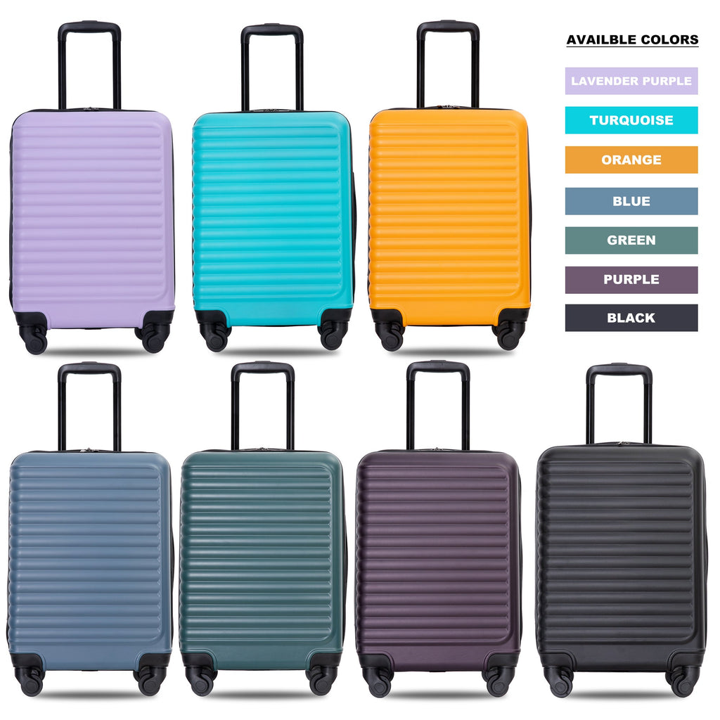 20" Carry on Luggage Lightweight Suitcase