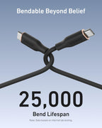 Anker USB-C to USB-C Cable (Flow, Silicone)