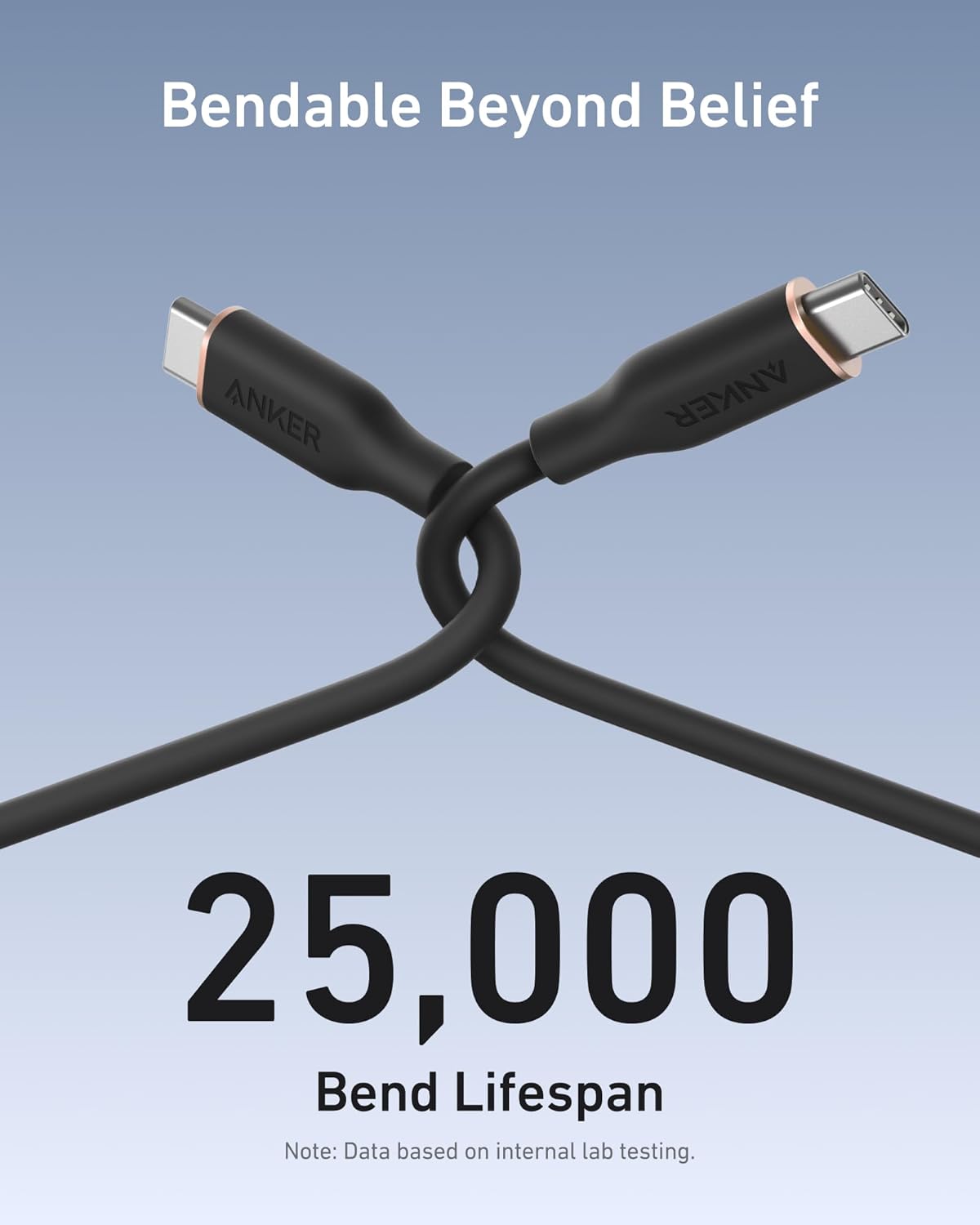 Anker USB-C to USB-C Cable (Flow, Silicone)