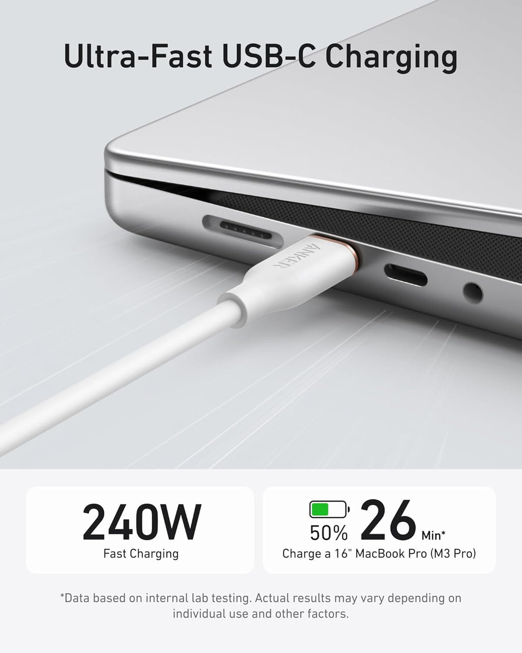 Anker USB-C to USB-C Cable (Flow, Silicone)