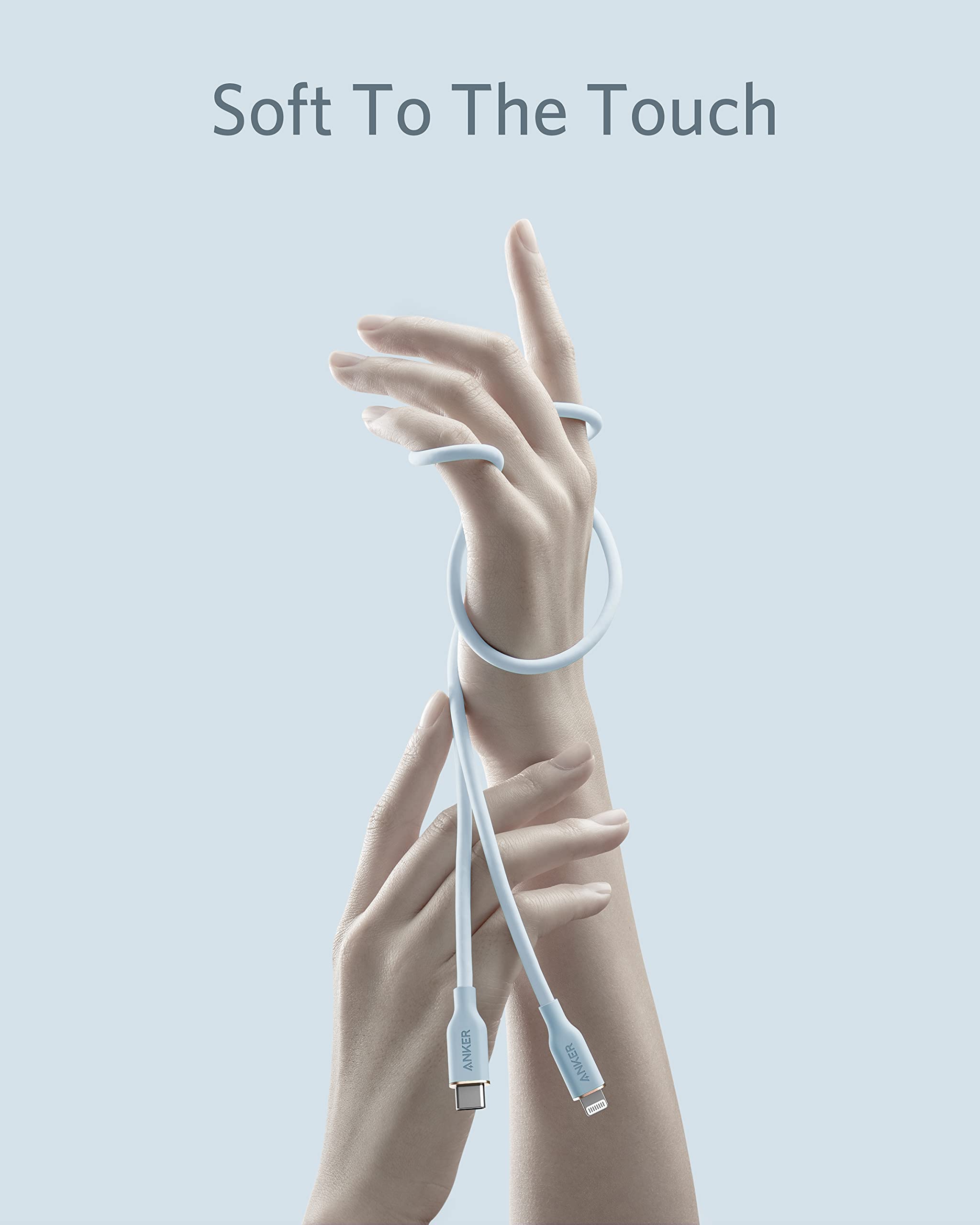Anker USB-C to Lightning Cable (Flow, Silicone)
