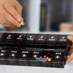 7-Day Push Button Pill Organizer