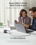 Anker Laptop Power Bank (25K, 165W, Built-In and Retractable Cables)