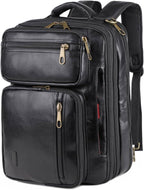 Leather Backpack – Convertible Work Carry