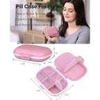 8 Compartments Travel Pill Organizer