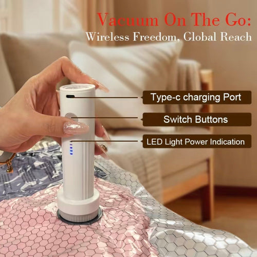 15pcs Cordless Travel Vacuum Storage Bags