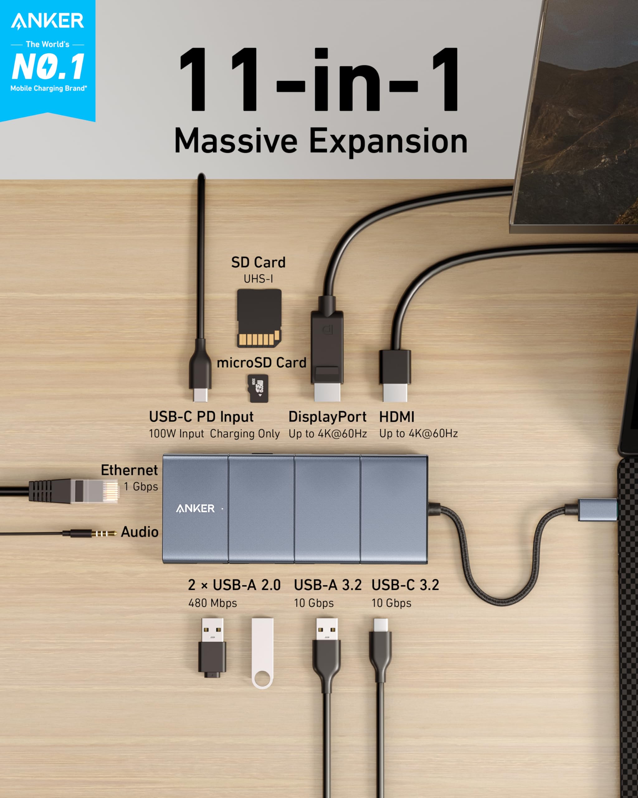 Anker USB-C Hub (11-in-1)